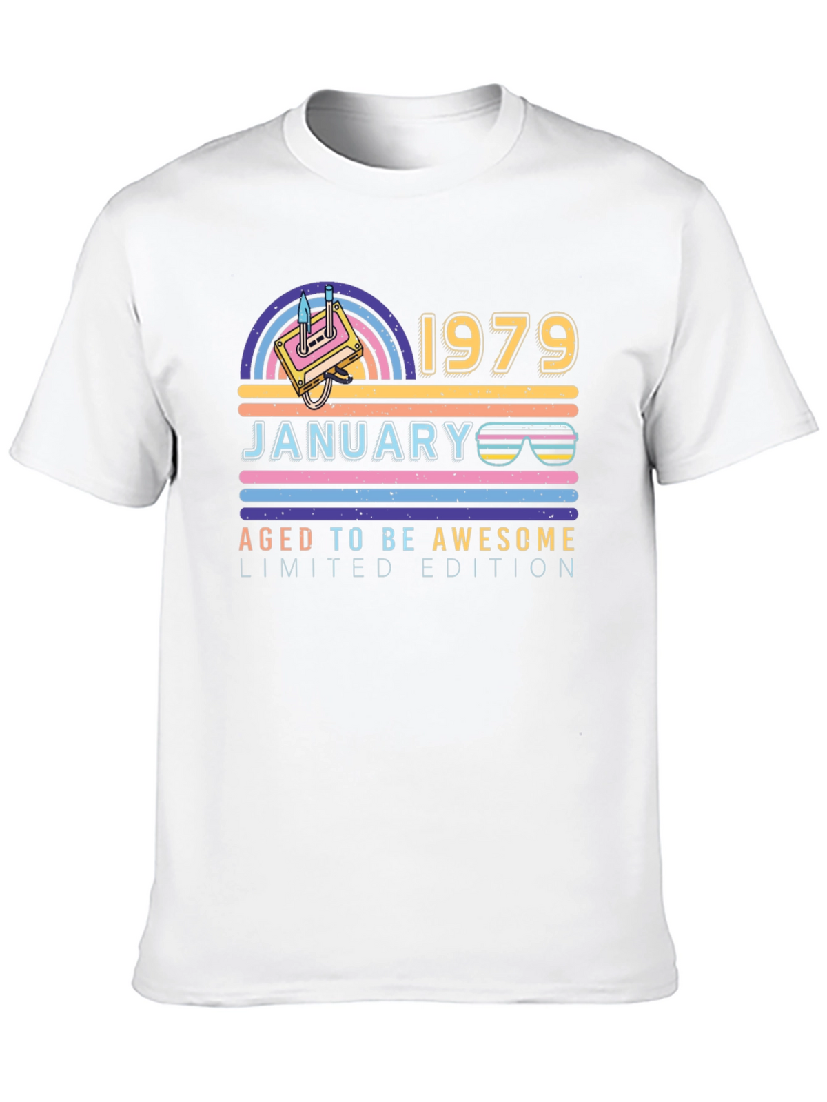 Aged to Be Awesome 1979 January Limited Edition T-Shirt
