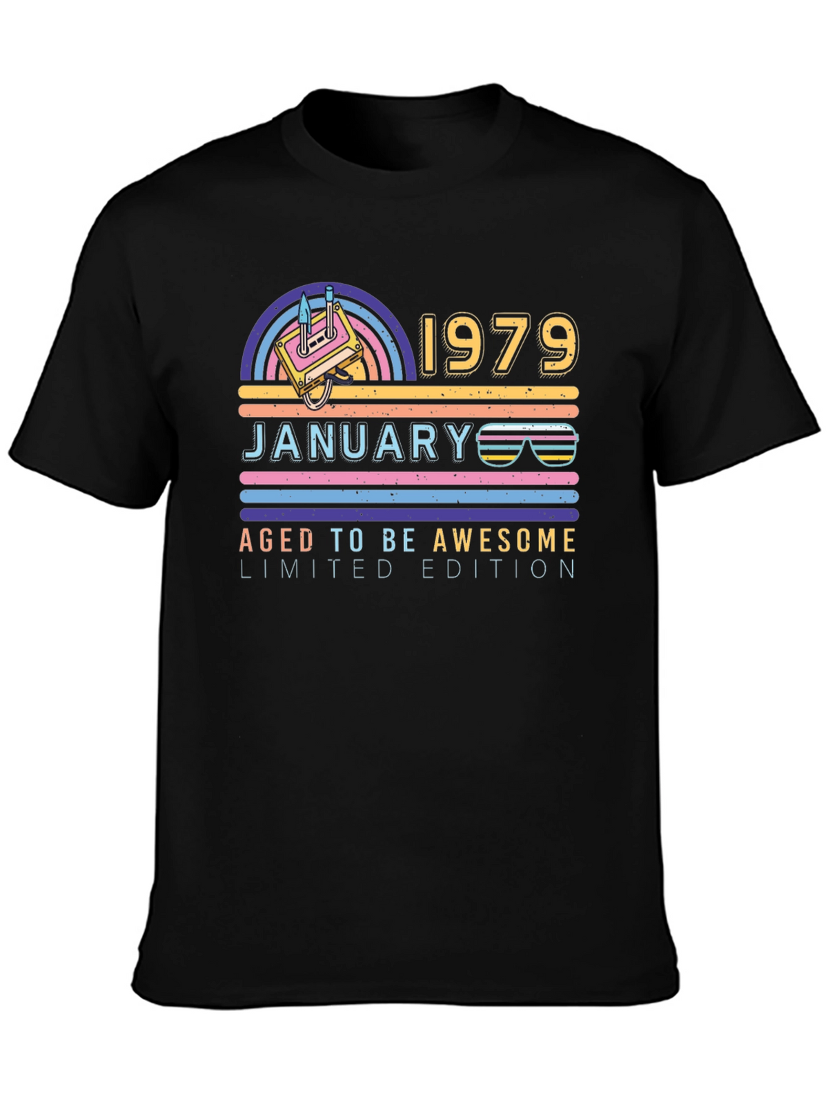 Aged to Be Awesome 1979 January Limited Edition T-Shirt