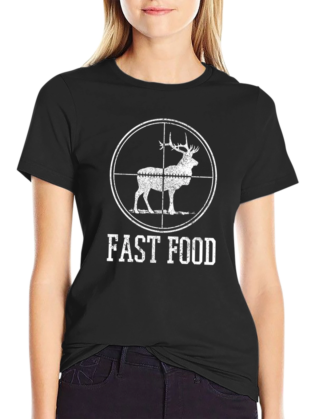 Fast Food Deer Hunting T-Shirt