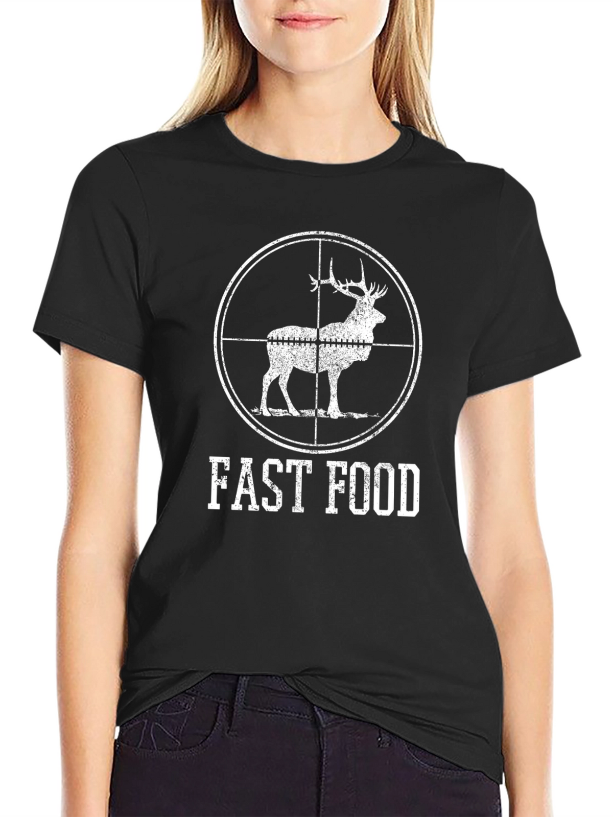 Fast Food Deer Hunting T-Shirt