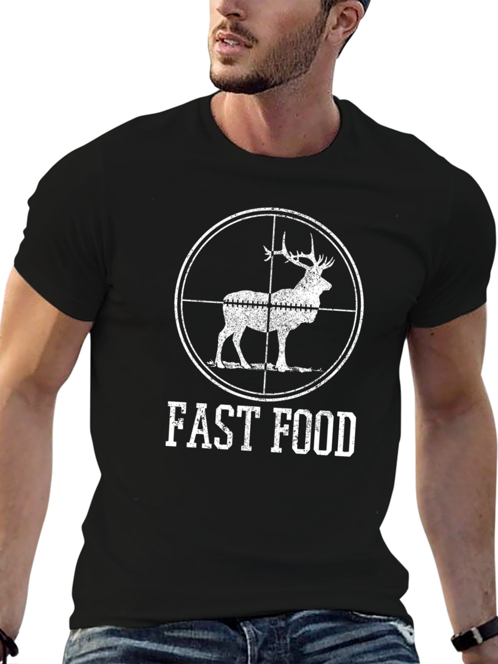 Fast Food Deer Hunting T-Shirt