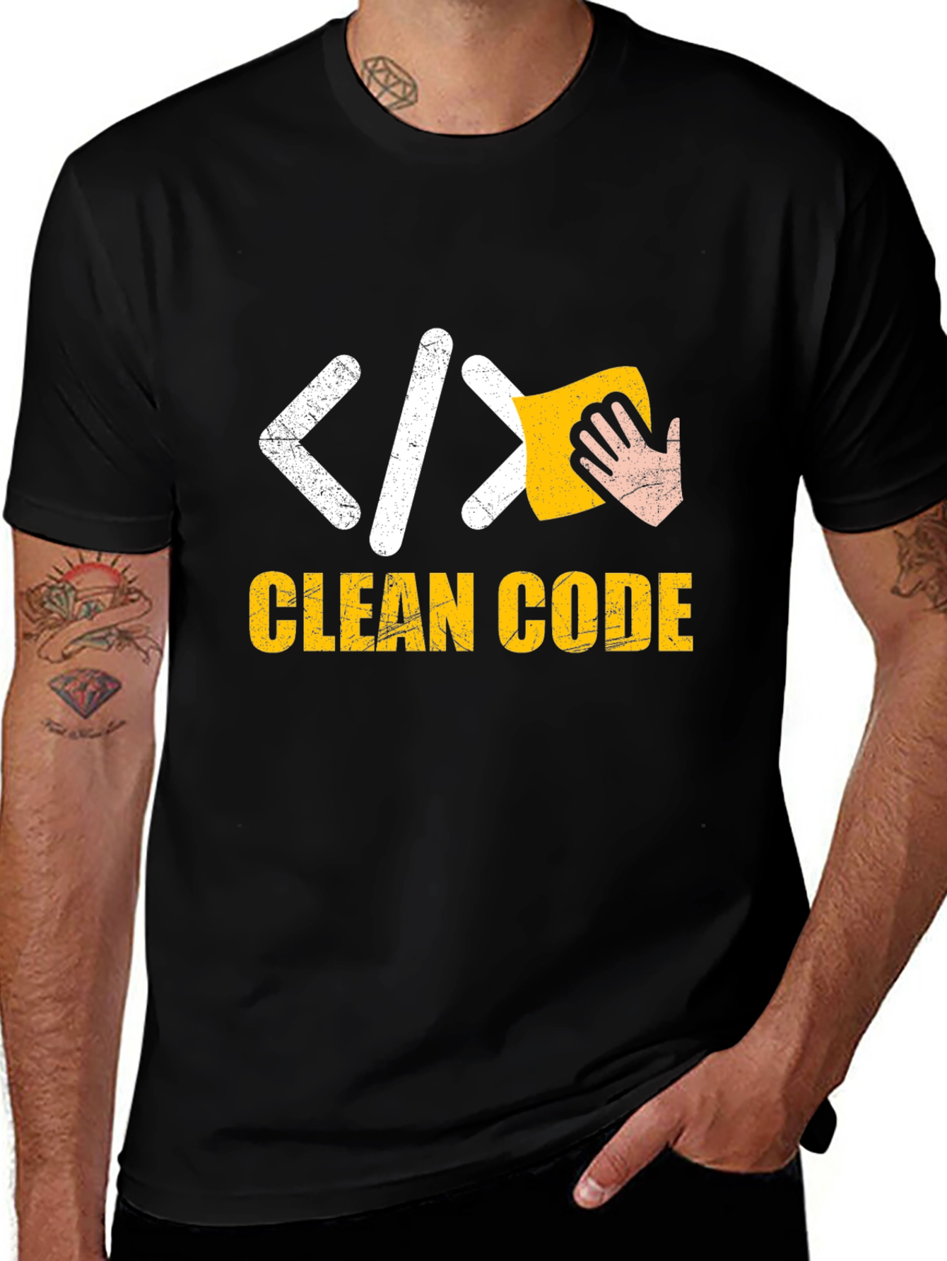 Clean Code T-Shirt - Programmer Humor Tee