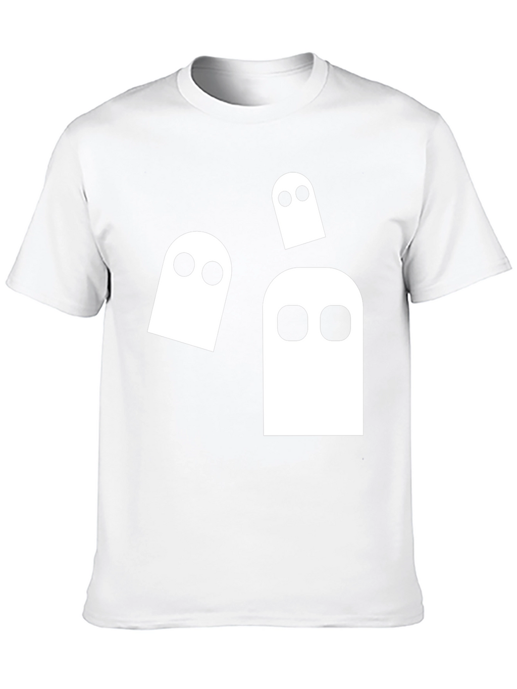 Spooky Ghost Graphic Tee - Halloween Ready!