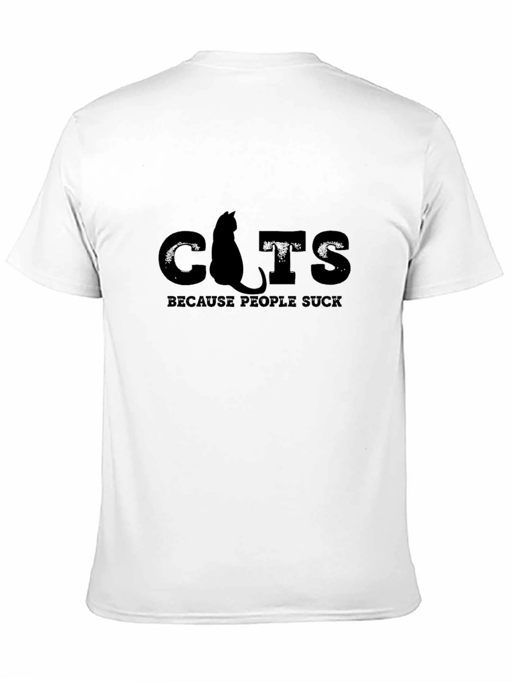 Cats Because People Suck T-Shirt