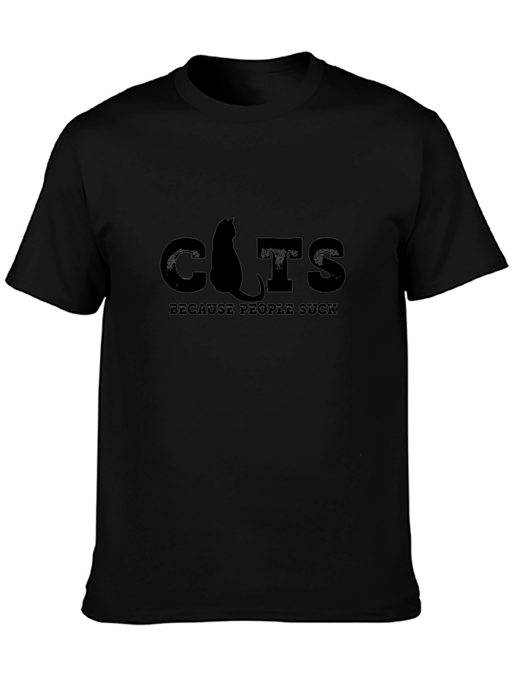 Cats Because People Suck T-Shirt