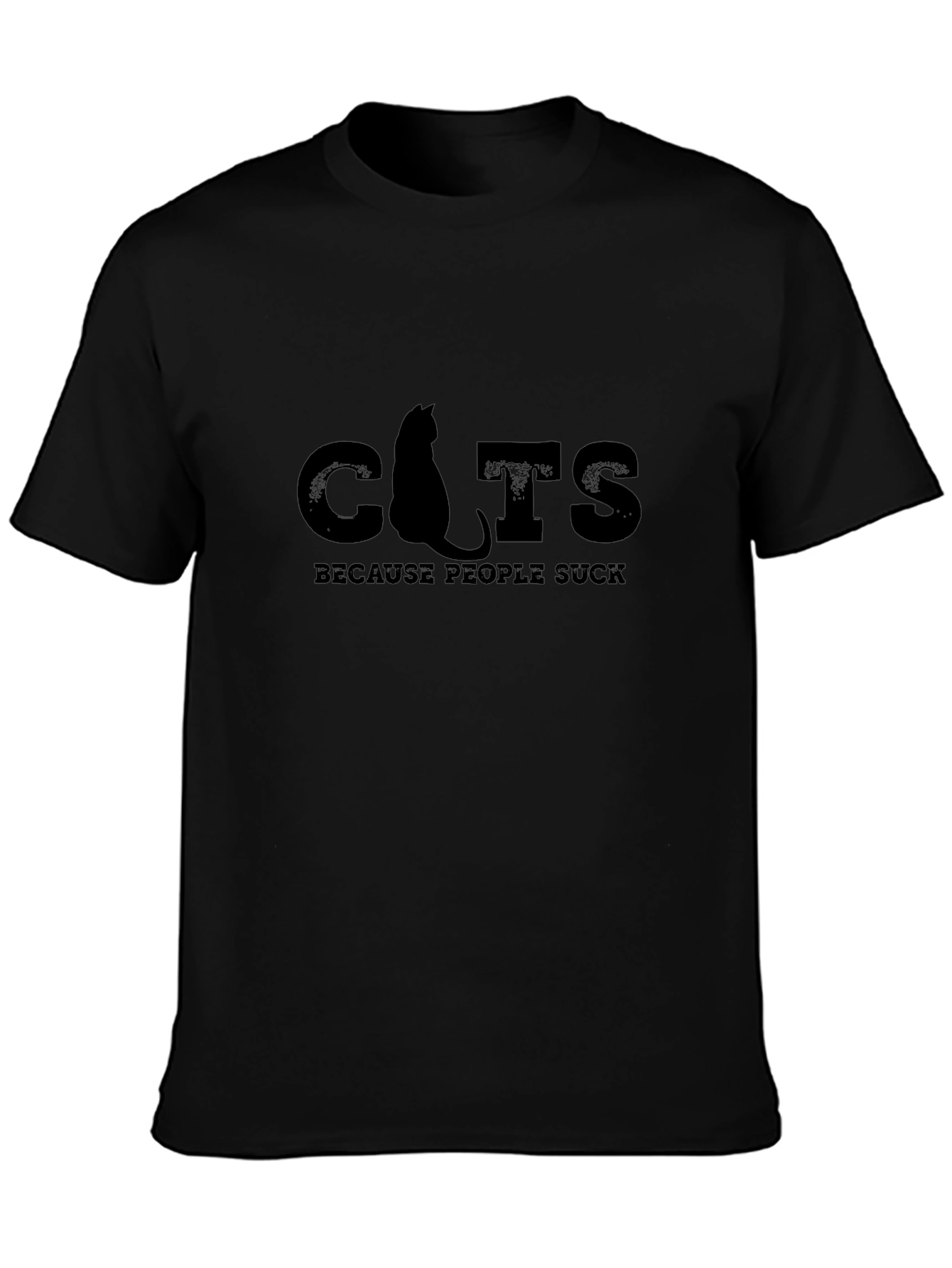 Cats Because People Suck T-Shirt