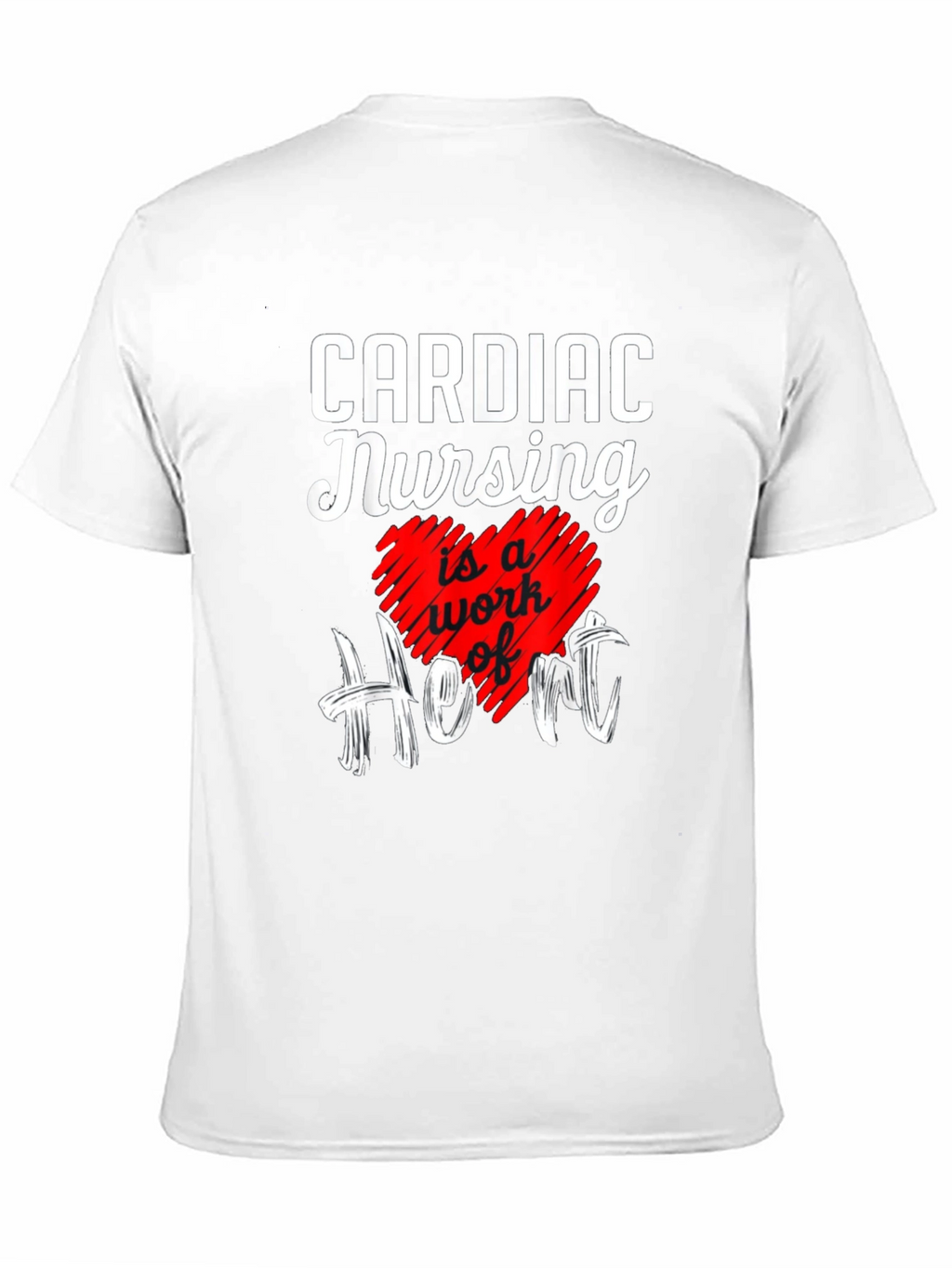 Cardiac Nursing Heart T-Shirt
