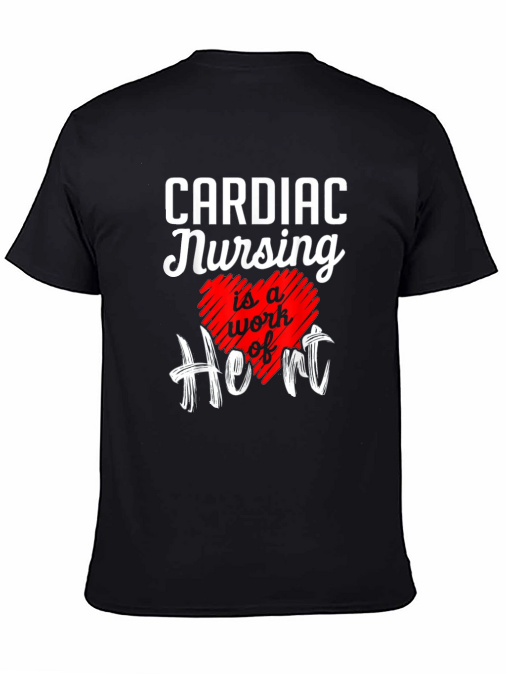 Cardiac Nursing Heart T-Shirt