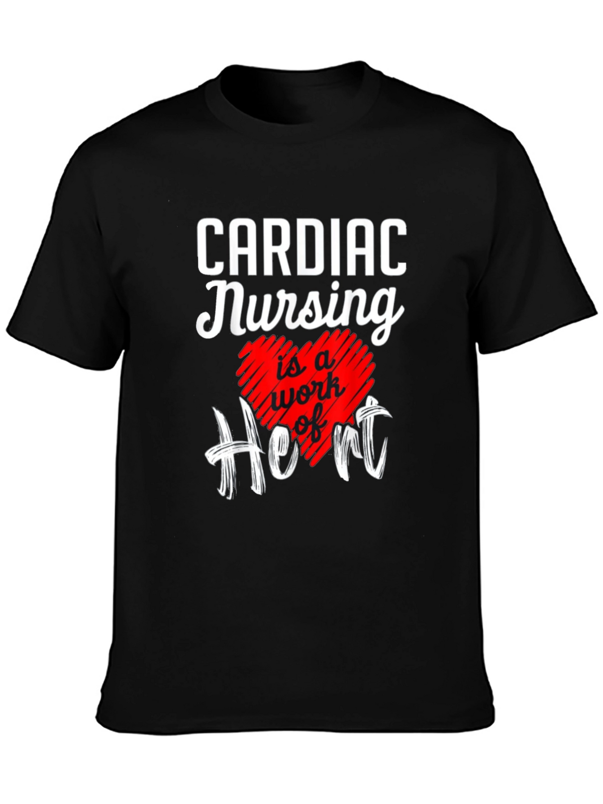 Cardiac Nursing Heart T-Shirt