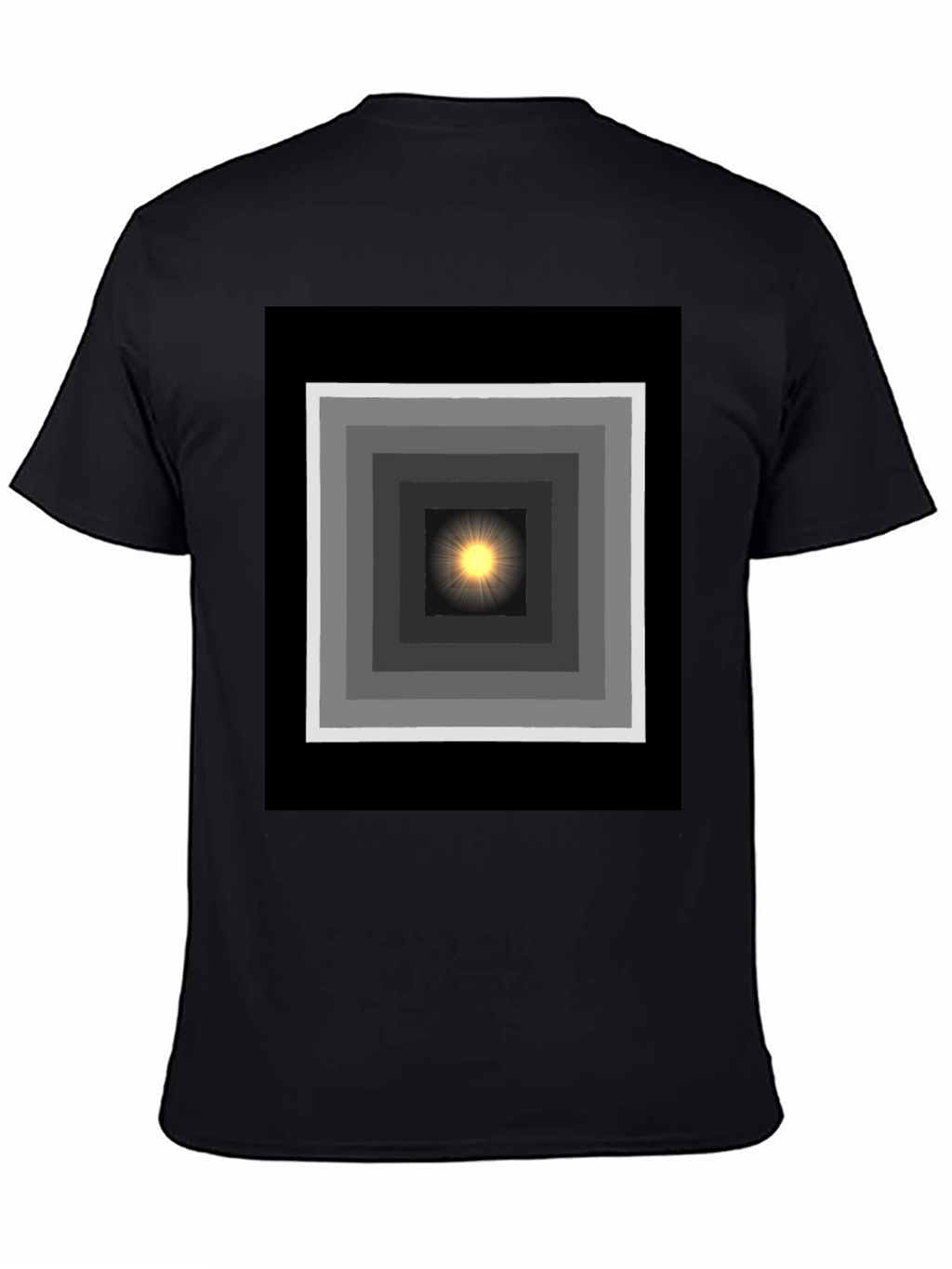 Geometric Light T-Shirt - Trendy Graphic Tee
