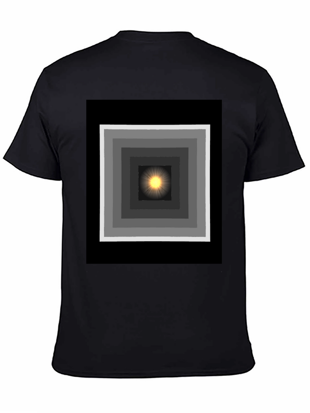 Geometric Light T-Shirt - Trendy Graphic Tee