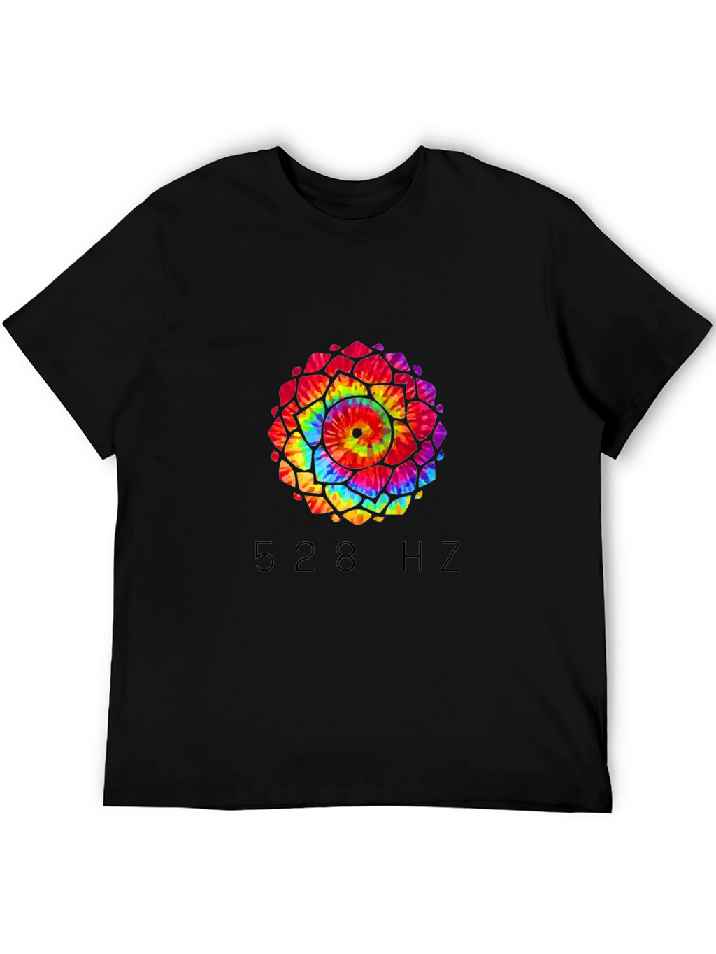 528 Hz Mandala T-Shirt - Positive Vibes