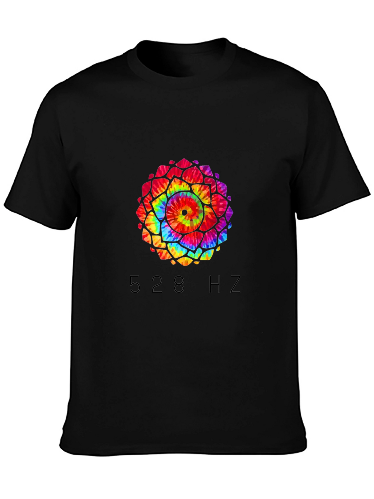 528 Hz Mandala T-Shirt - Positive Vibes