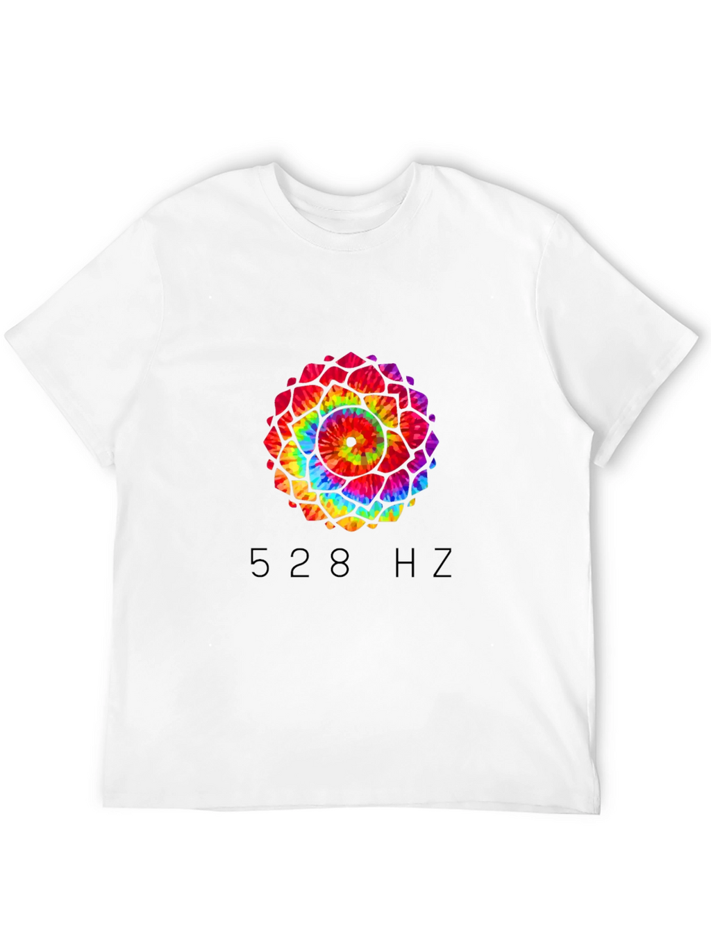 528 Hz Mandala T-Shirt - Positive Vibes