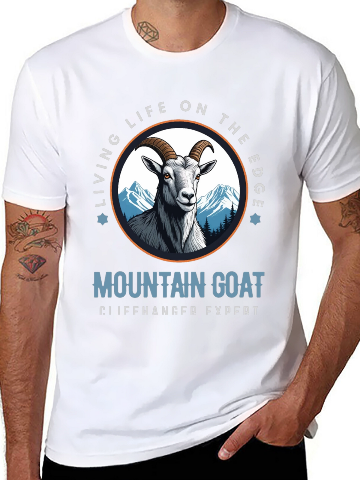 Mountain Goat Cliffhanger Expert T-Shirt