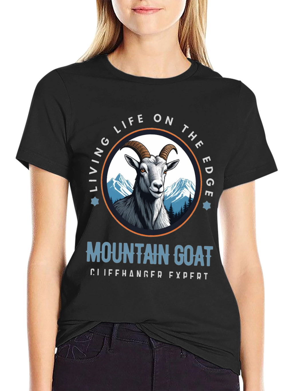 Mountain Goat Cliffhanger Expert T-Shirt