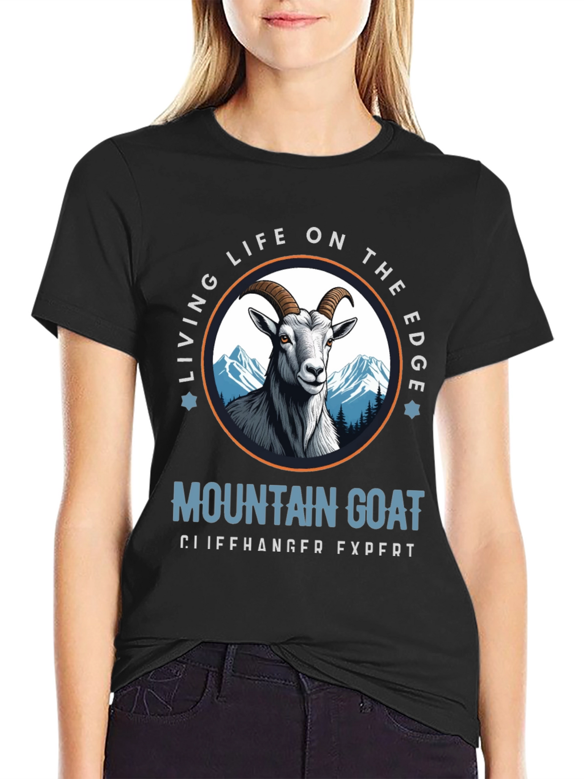 Mountain Goat Cliffhanger Expert T-Shirt