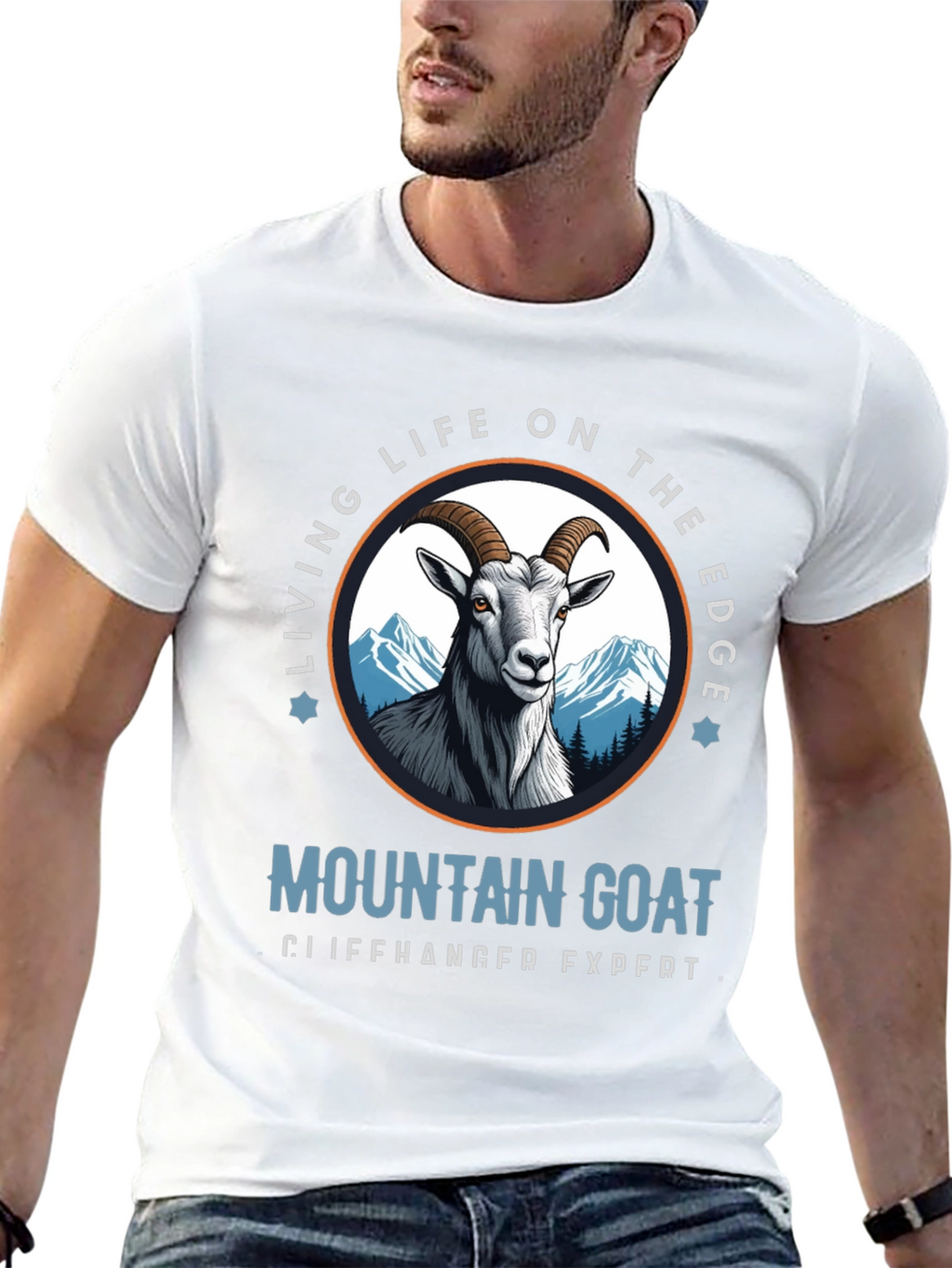 Mountain Goat Cliffhanger Expert T-Shirt