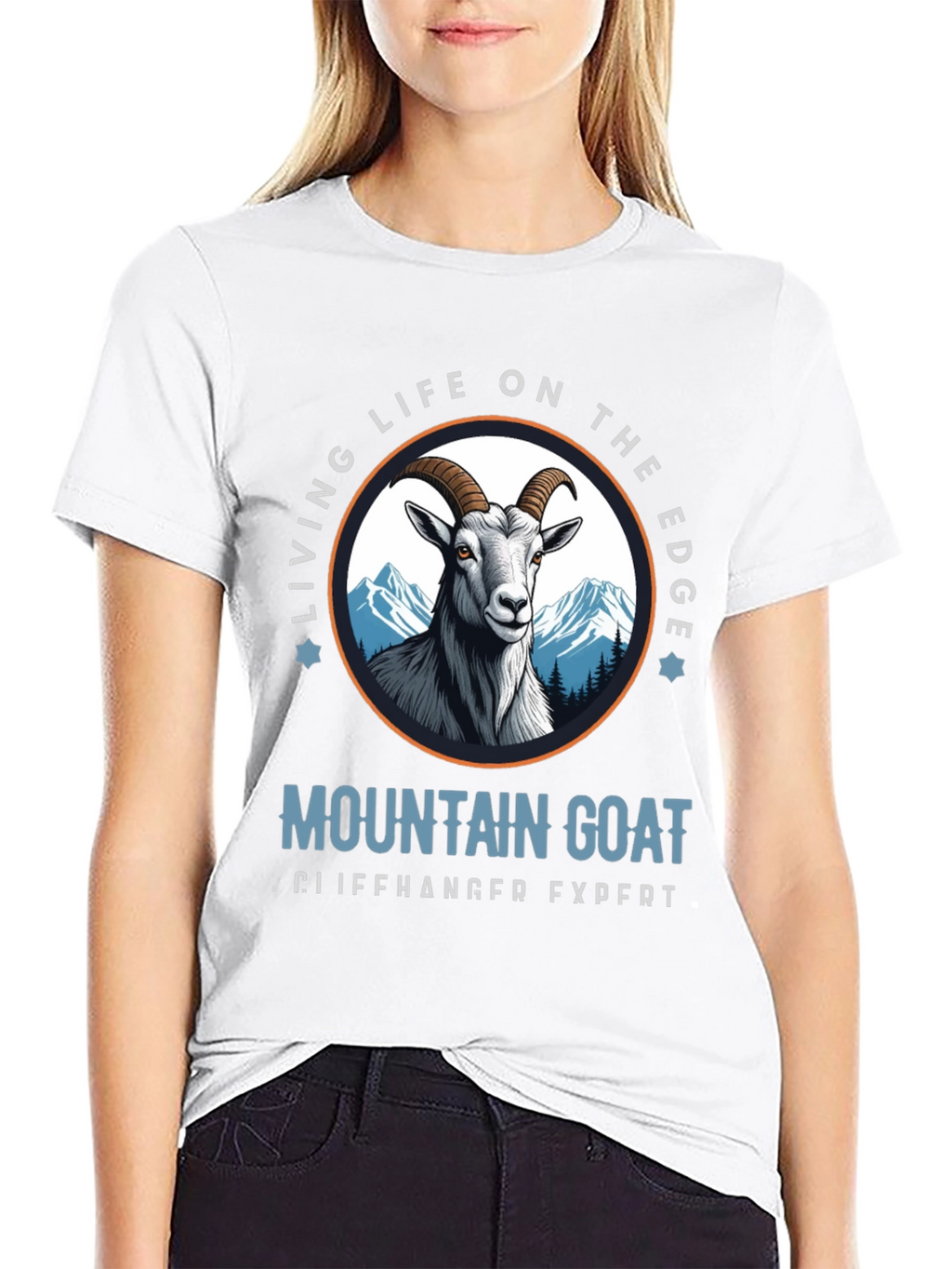 Mountain Goat Cliffhanger Expert T-Shirt