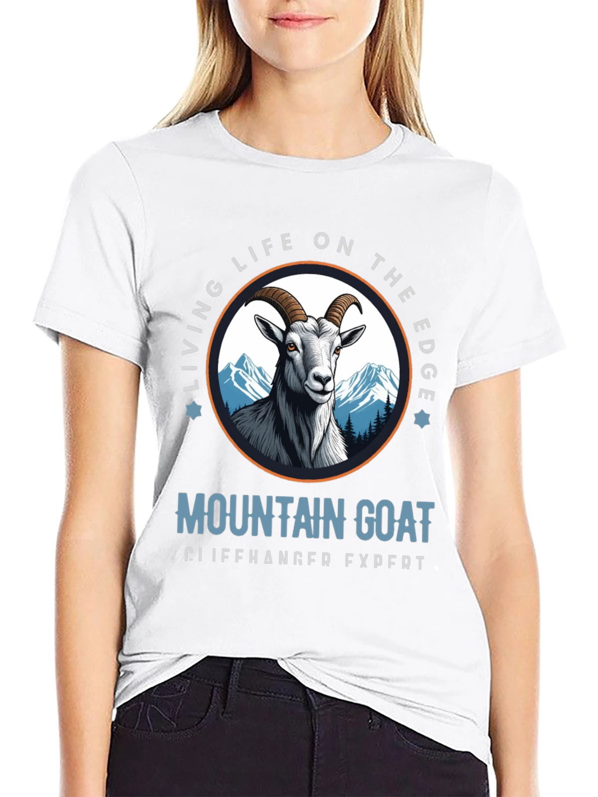 Mountain Goat Cliffhanger Expert T-Shirt