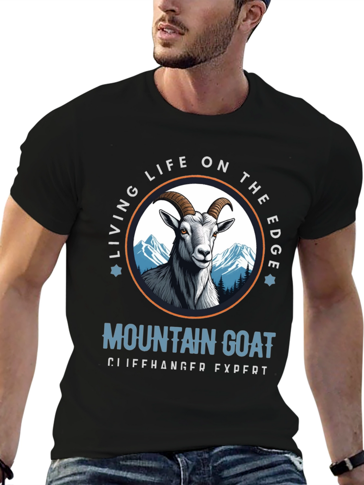 Mountain Goat Cliffhanger Expert T-Shirt