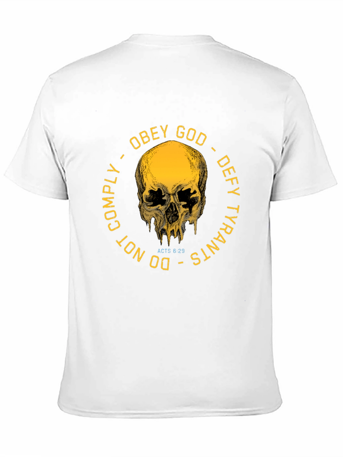 Obey God Defy Tyrants Graphic T-Shirt