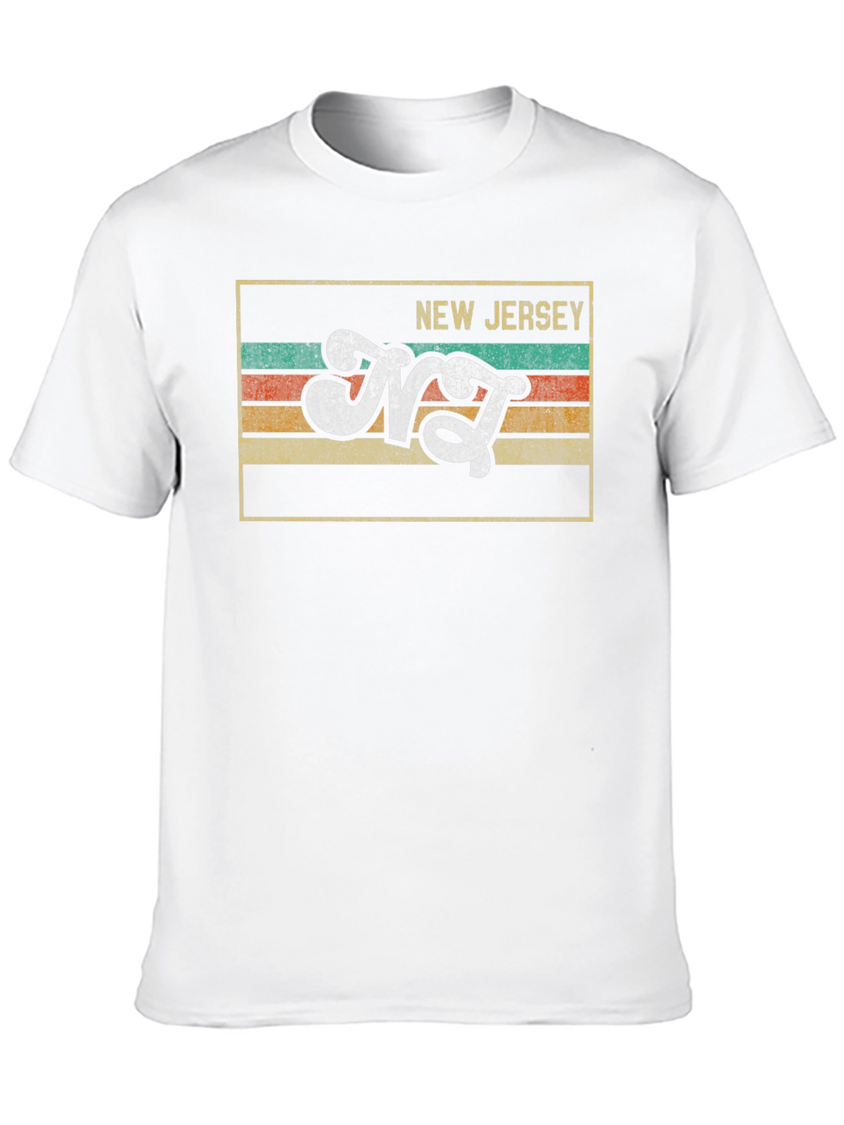 Retro New Jersey Graphic T-Shirt