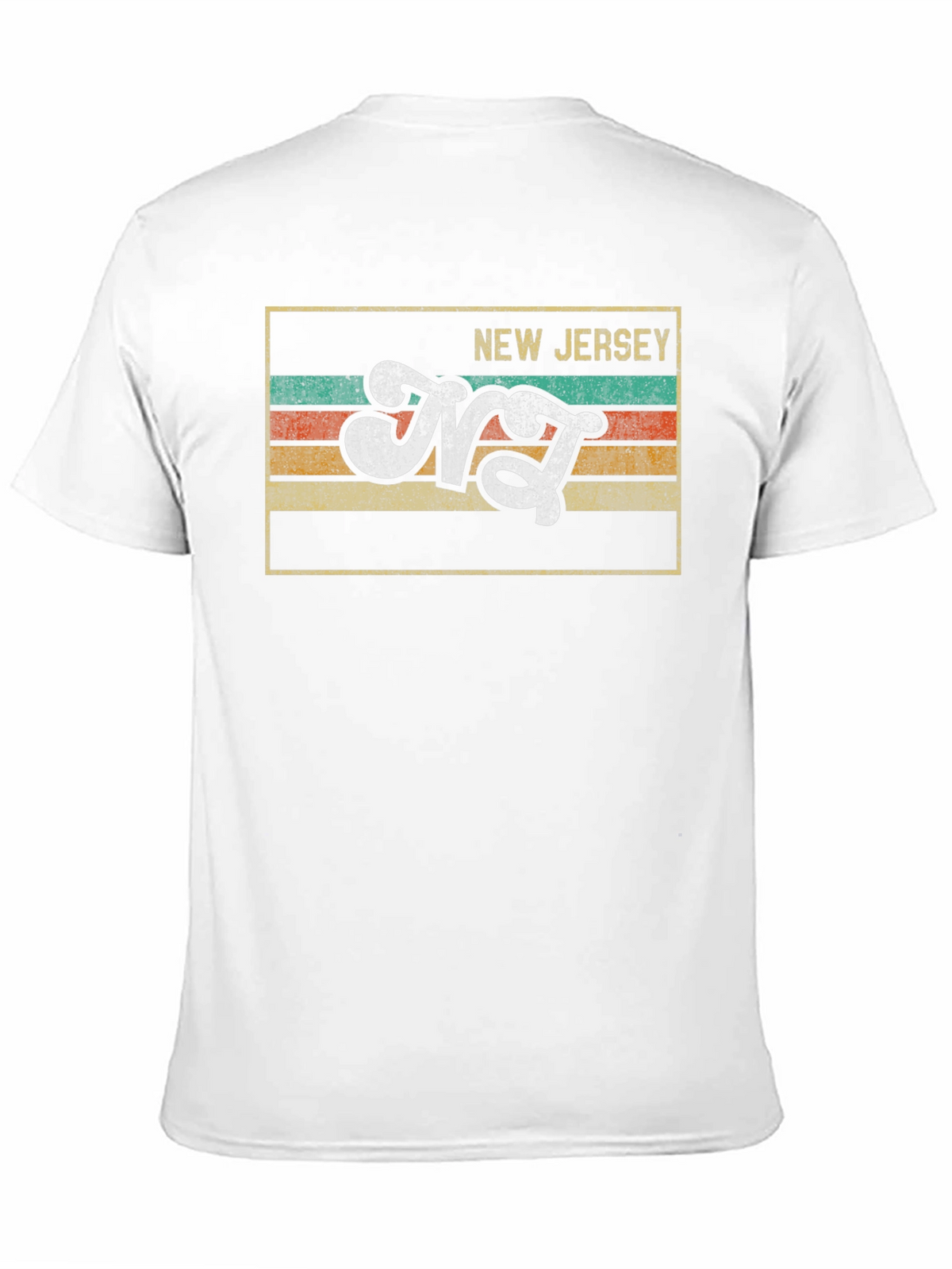 Retro New Jersey Graphic T-Shirt