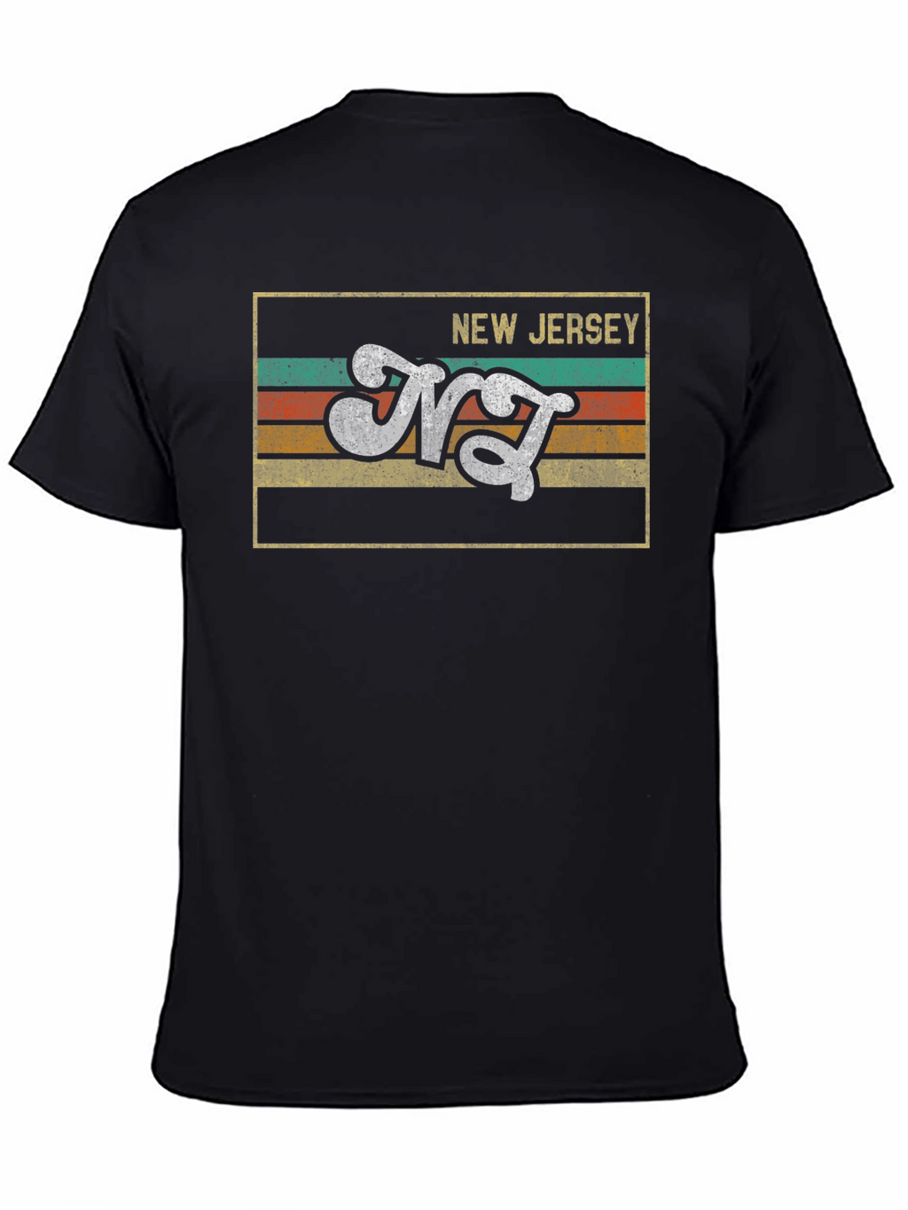 Retro New Jersey Graphic T-Shirt