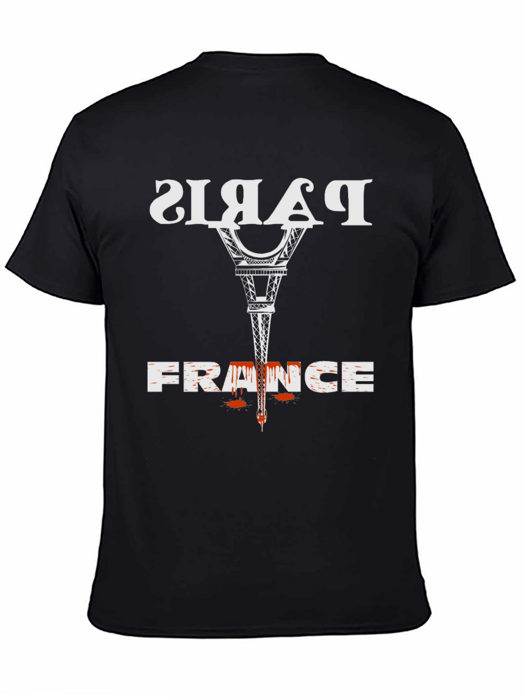 Paris France Graphic Tee - Eiffel Tower