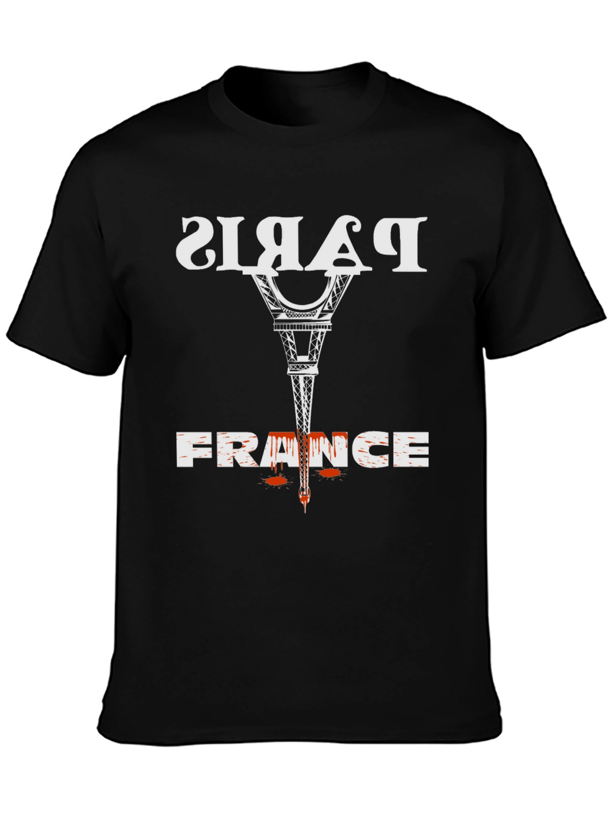 Paris France Graphic Tee - Eiffel Tower