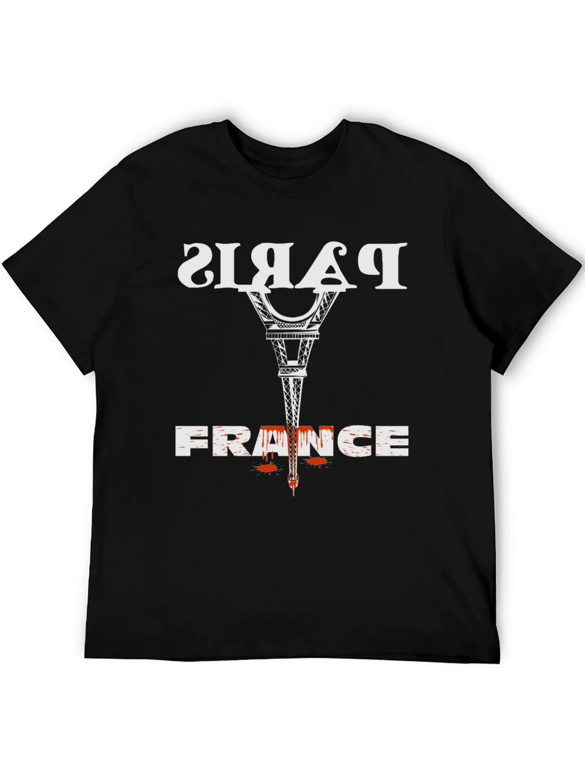 Paris France Graphic Tee - Eiffel Tower