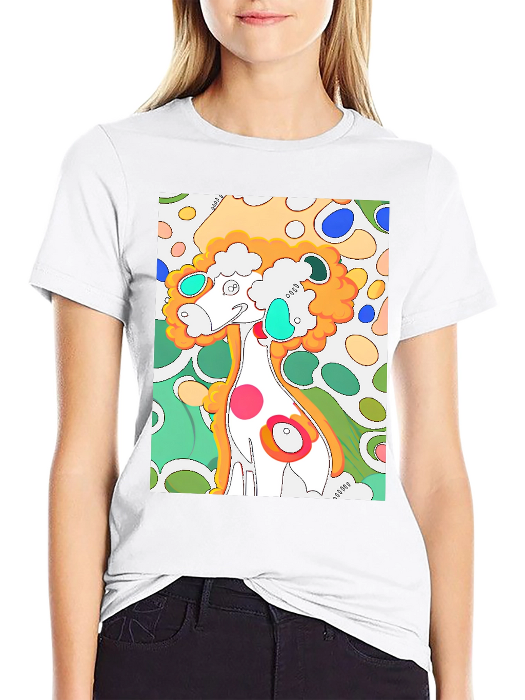 Funky Art Graphic T-Shirt - Quirky Design