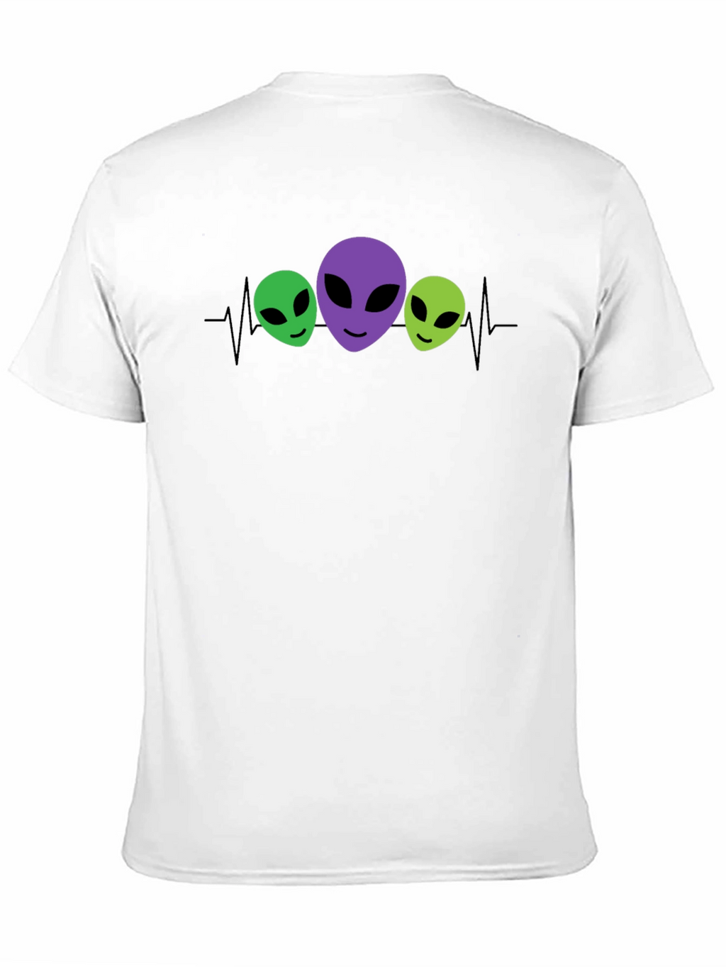 Alien Heartbeat T-Shirt - Novelty Graphic Tee