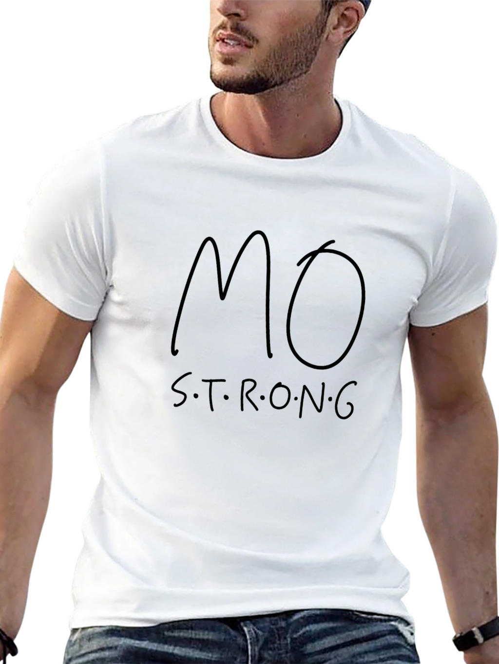 Mo Strong T-Shirt: Stylish Graphic Tee