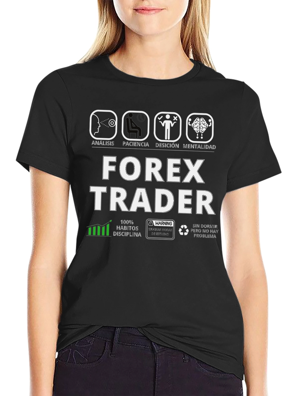 Forex Trader Graphic Tee - Analysis Patience Decision