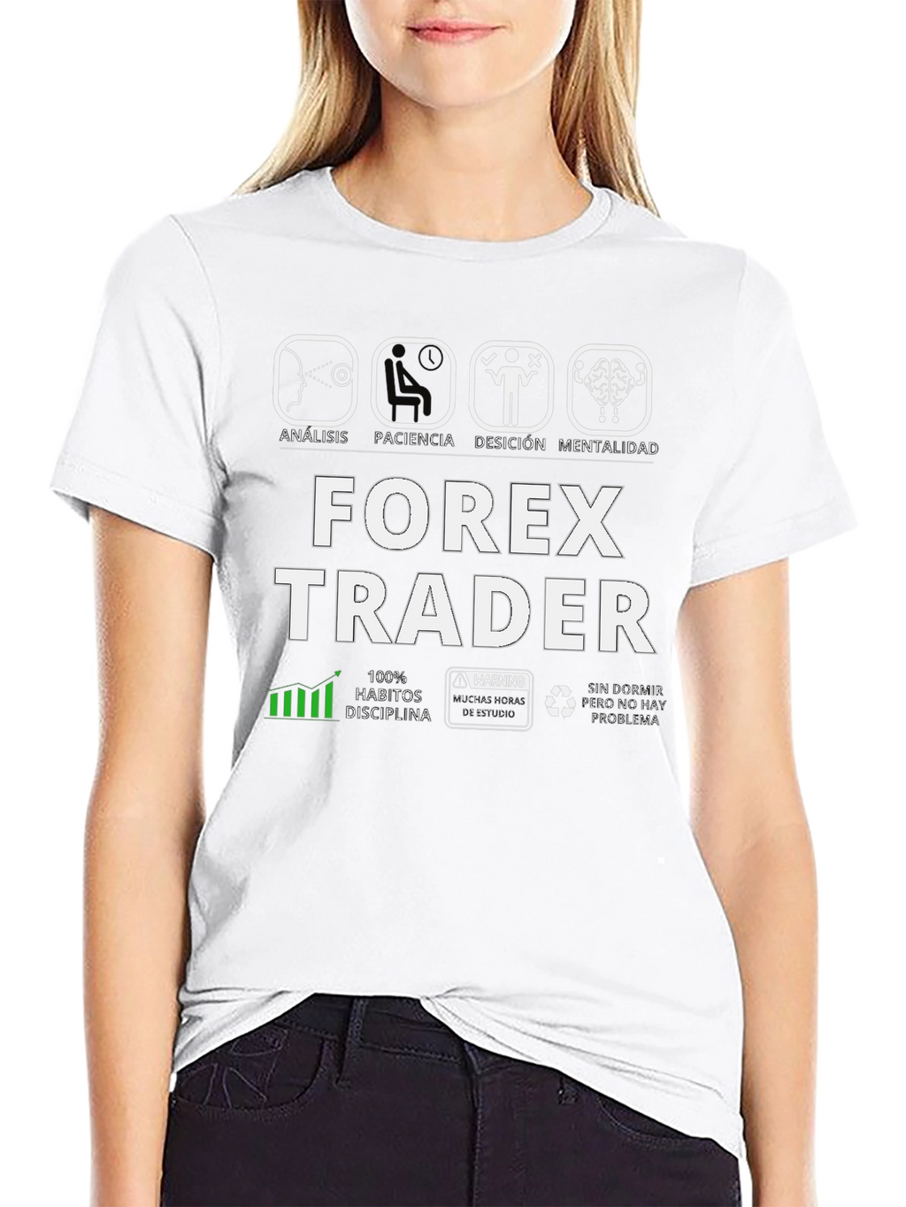 Forex Trader Graphic Tee - Analysis Patience Decision