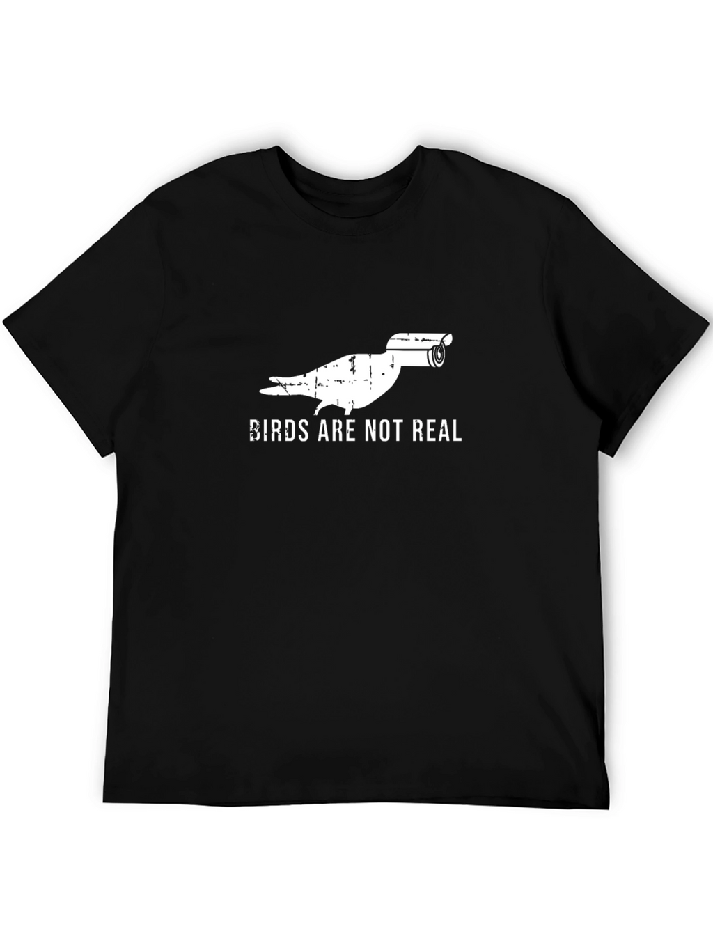 Birds Arent Real T-Shirt - Surveillance Bird Conspiracy Tee