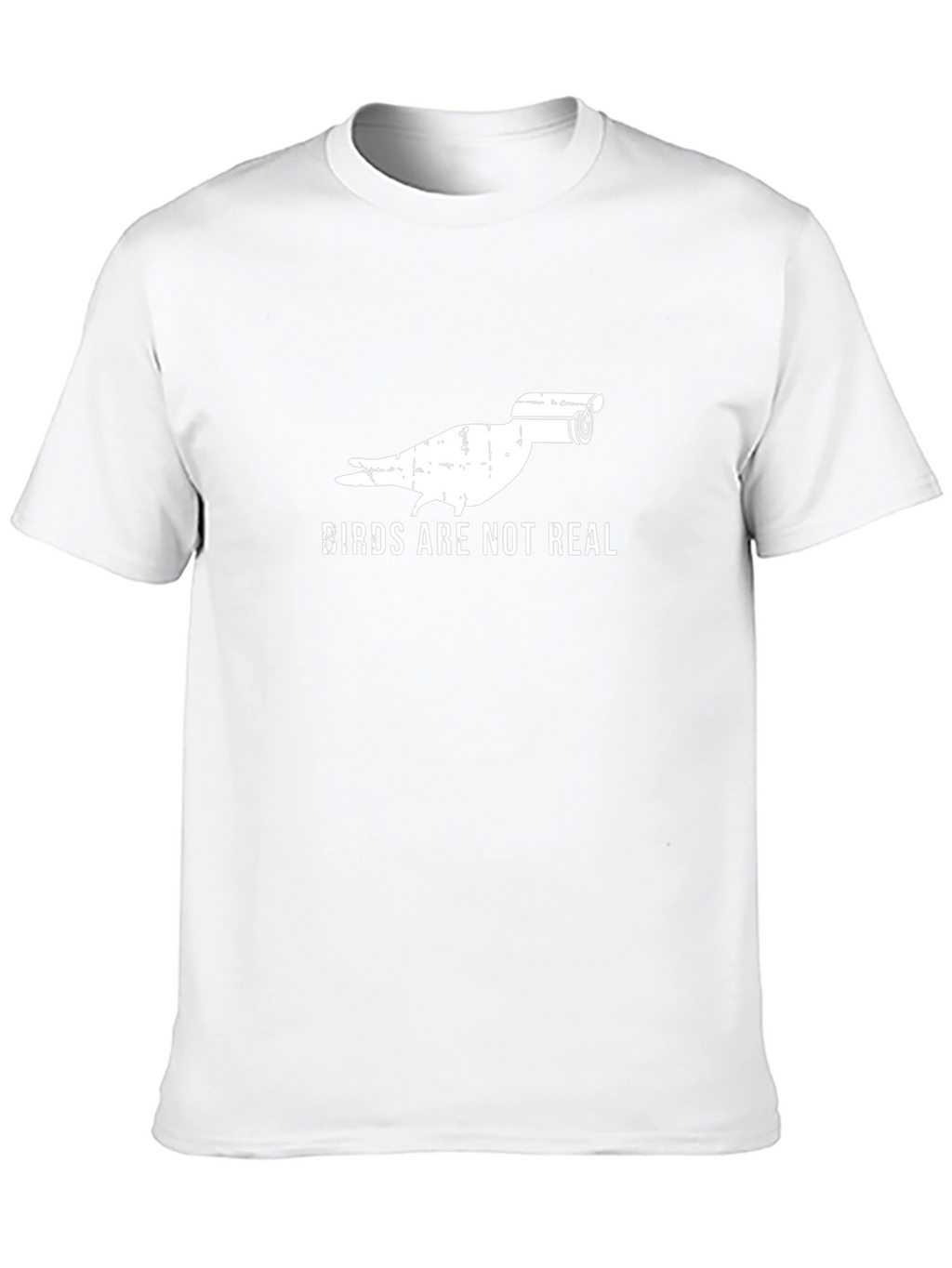 Birds Arent Real T-Shirt - Surveillance Bird Conspiracy Tee