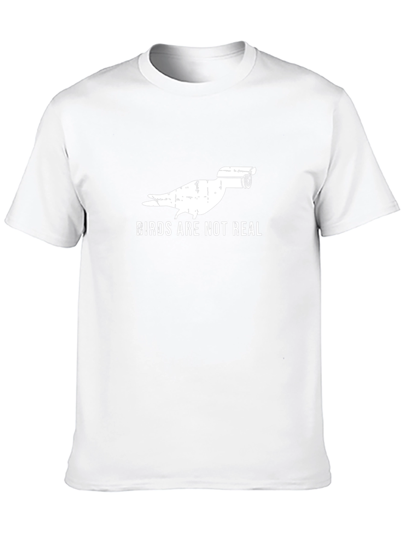 Birds Arent Real T-Shirt - Surveillance Bird Conspiracy Tee