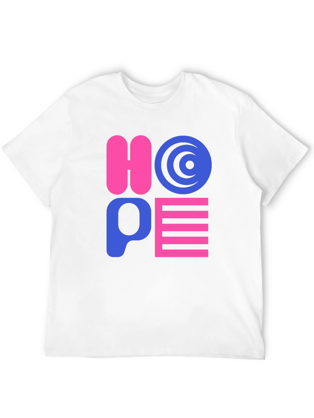 HOPE Graphic Print Crew Neck T-Shirt
