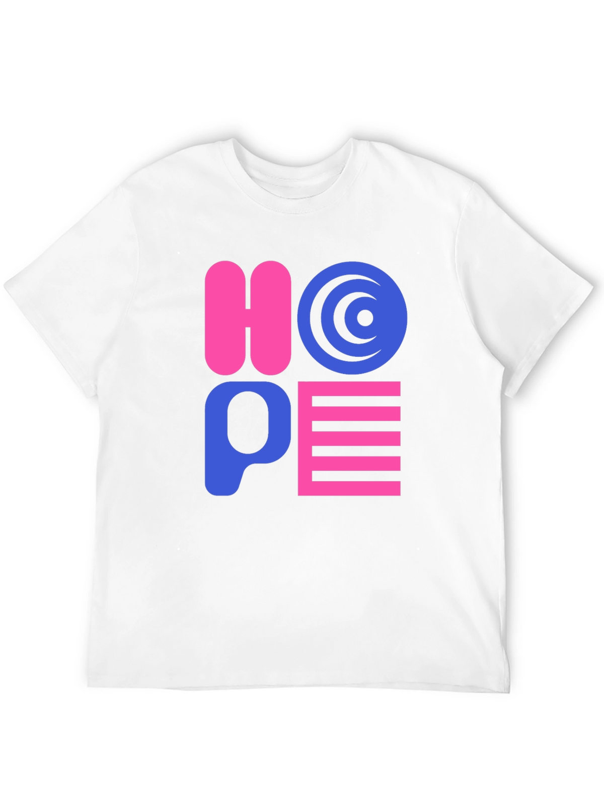 HOPE Graphic Print Crew Neck T-Shirt