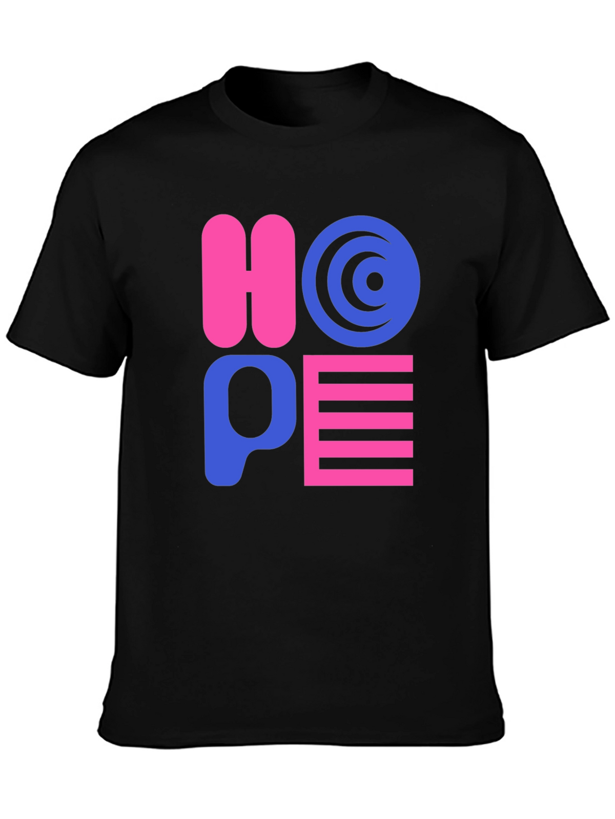 HOPE Graphic Print Crew Neck T-Shirt