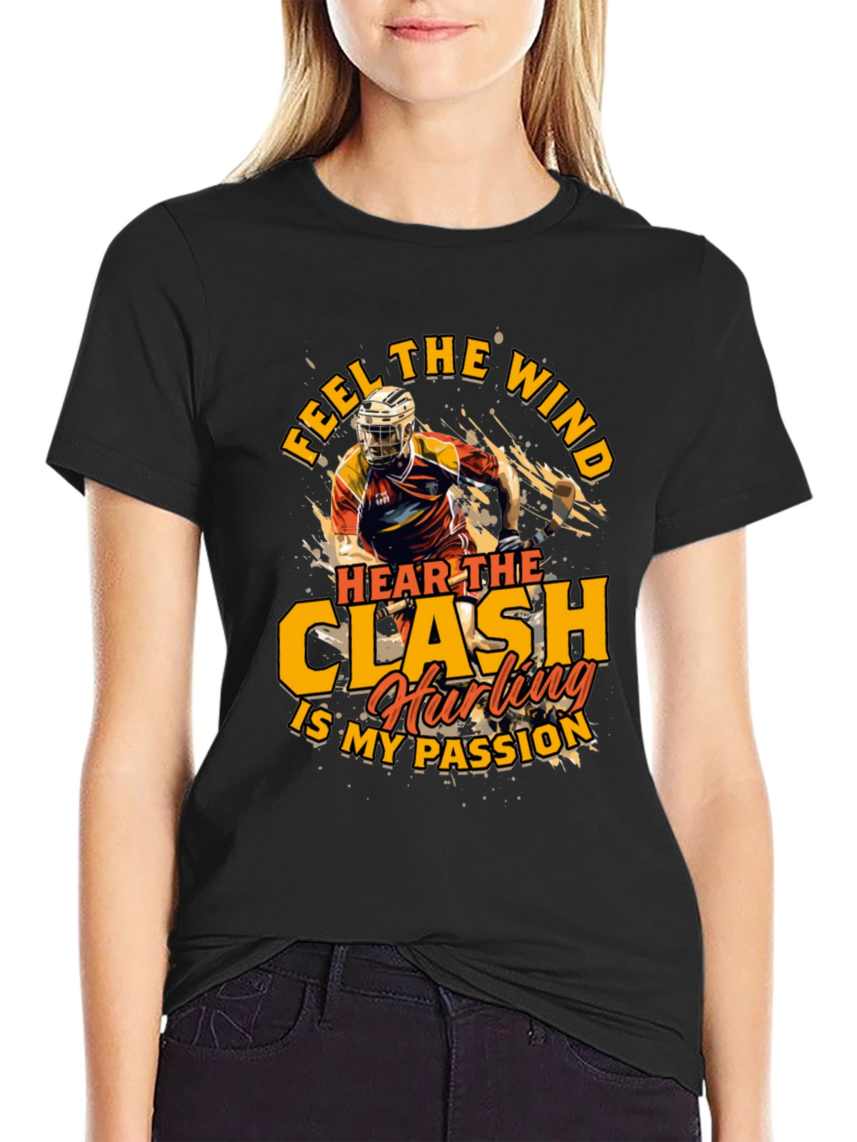 Hurling Passion T-Shirt: Feel The Wind