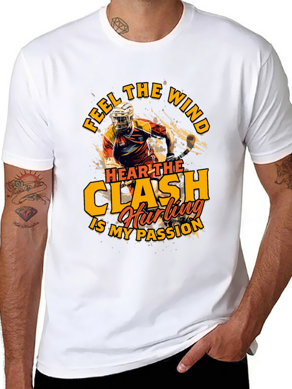 Hurling Passion T-Shirt: Feel The Wind