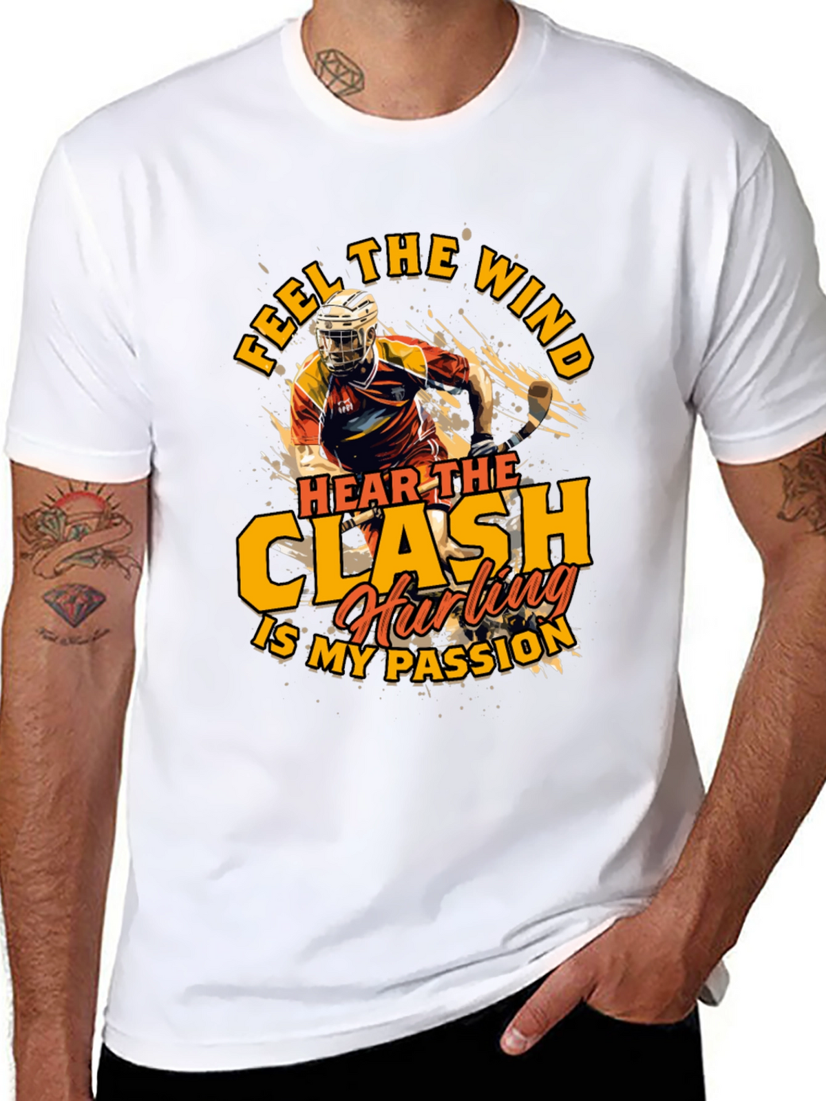 Hurling Passion T-Shirt: Feel The Wind
