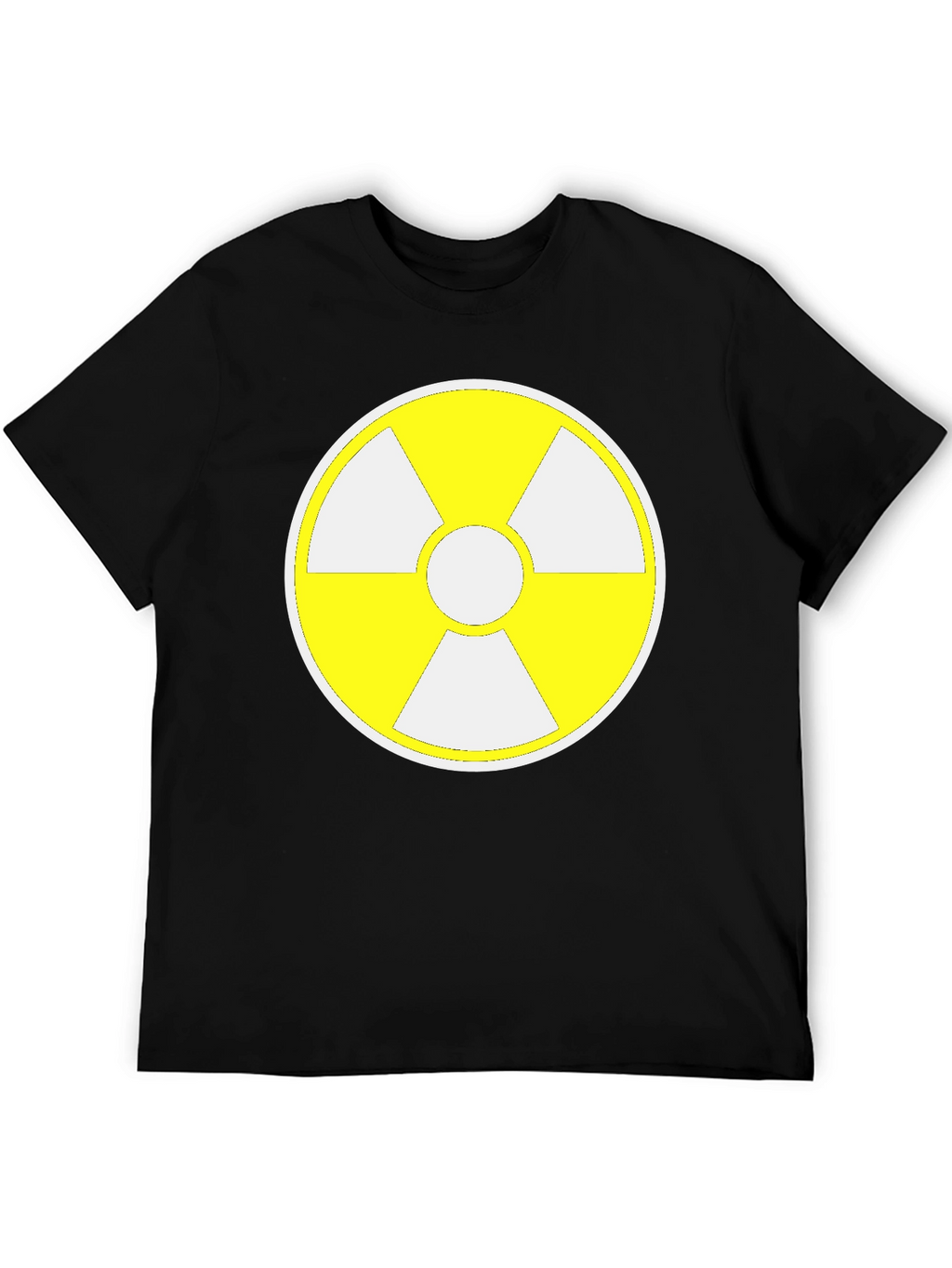 Radioactive Symbol Graphic Tee - Black