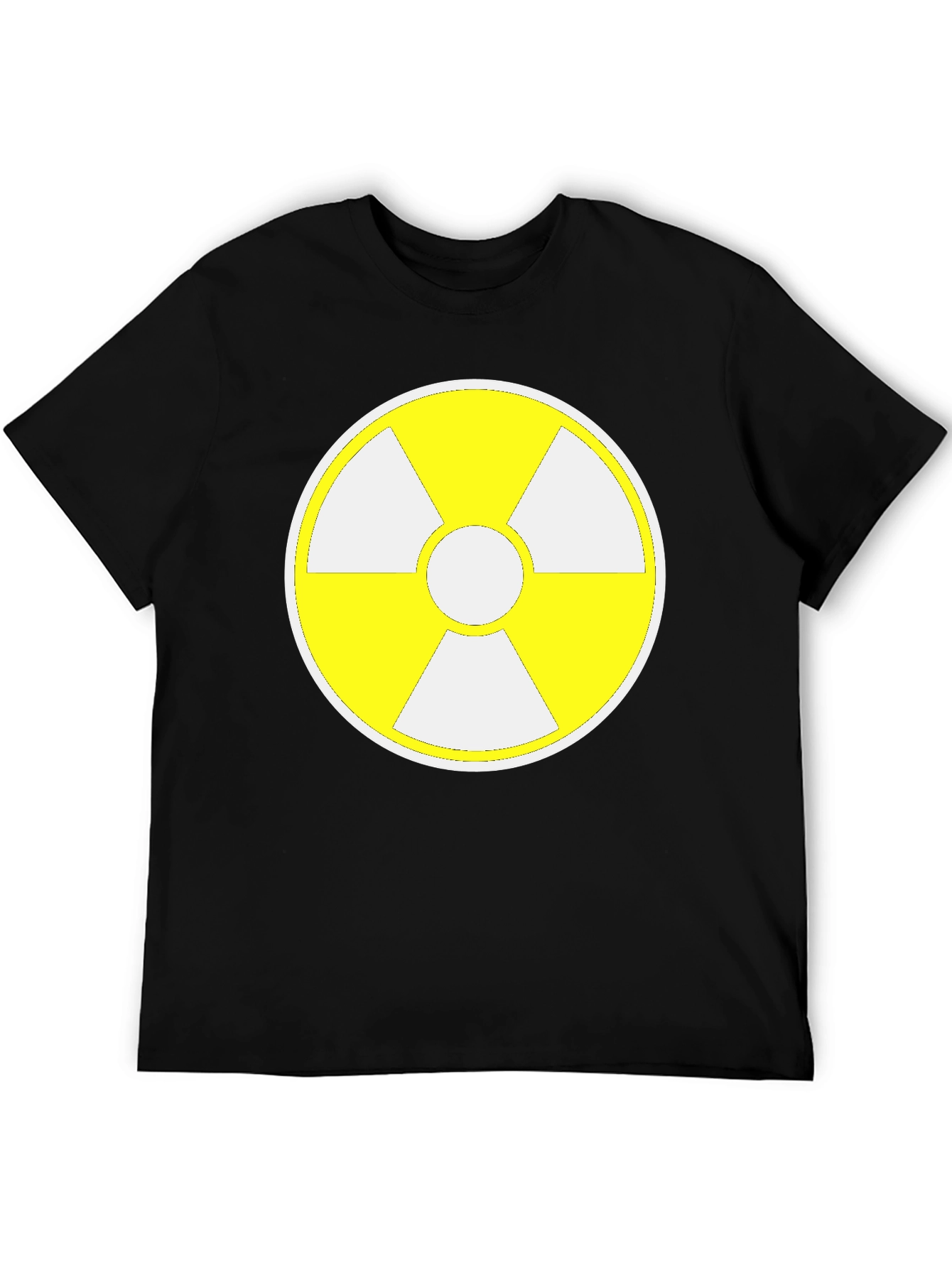 Radioactive Symbol Graphic Tee - Black