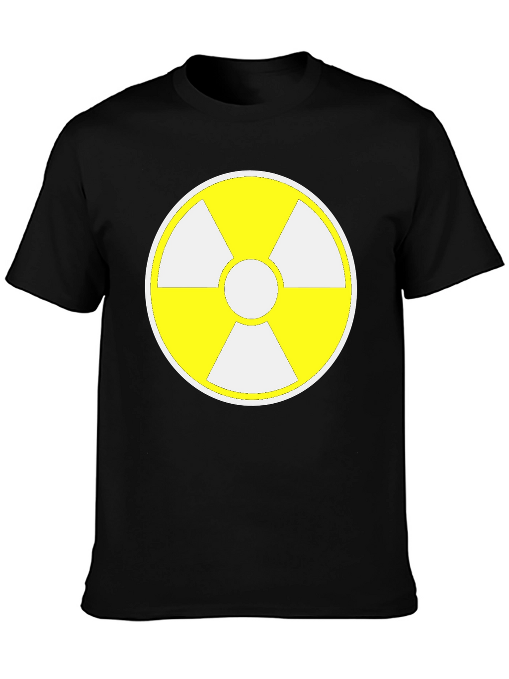 Radioactive Symbol Graphic Tee - Black