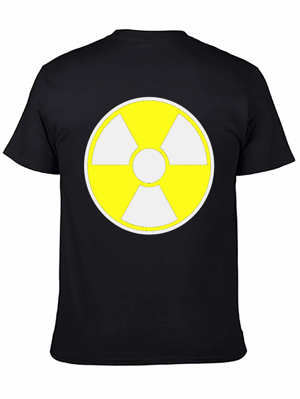 Radioactive Symbol Graphic Tee - Black
